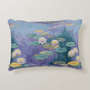 Cojín Decorativo Beautiful Water Lilies Monet Art