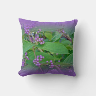 Cojín Decorativo Beautyberry estadounidense (Callicarpa americana)