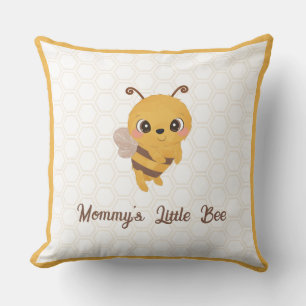 Cojín Decorativo Bebé Abeja Pequeña Mamá en camino