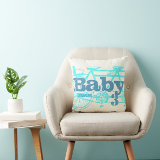Cojín Decorativo Bebé de bicicleta ventilado Asiento Aqua Niño Pill