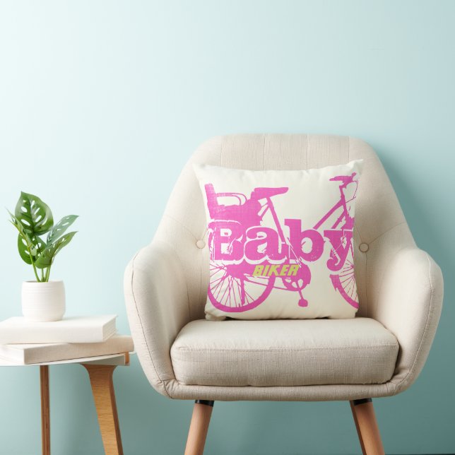 Cojín Decorativo Bebé de bicicleta ventilado Asiento Bebé Rosa Novi (Silla)