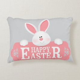 Cojín Decorativo Bebé de Pascua Adorable - 🐰 Cuidada y Comfy 🥚