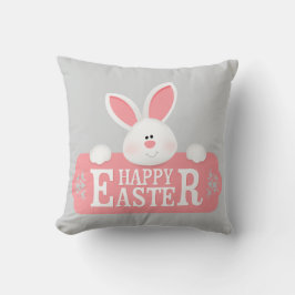 Cojín Decorativo Bebé de Pascua Adorable - 🐰 Cuidada y Comfy 🥚