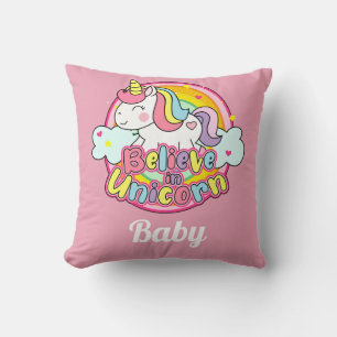 Cojín Decorativo Bebé de Unicornio