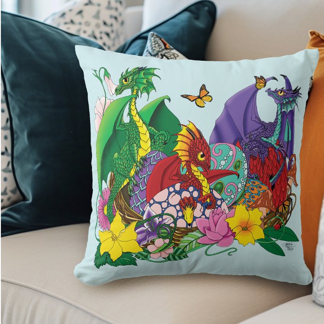 Cojín Decorativo Bebé Dragon Nest Fantasy (Subido por el creador)