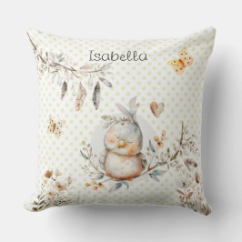 Cojín Decorativo Bebé dulce Nursera acuarela