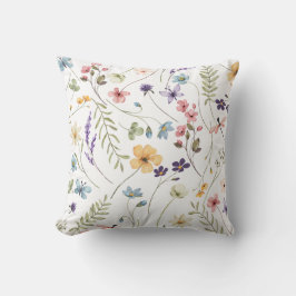 Cojín Decorativo Bebé en flor jardín flor silvestre