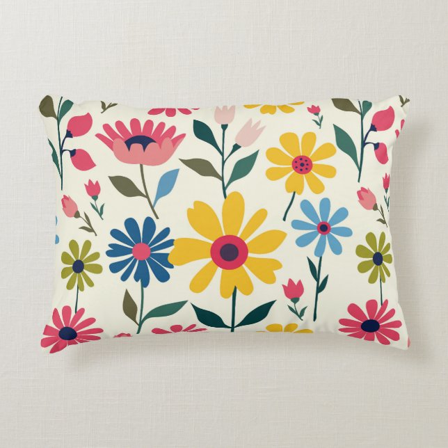 Cojín Decorativo Bebé Flor (Anverso)