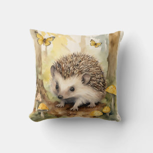 Cojín Decorativo Bebé Hedgehog Amarillo Sexo Neutral