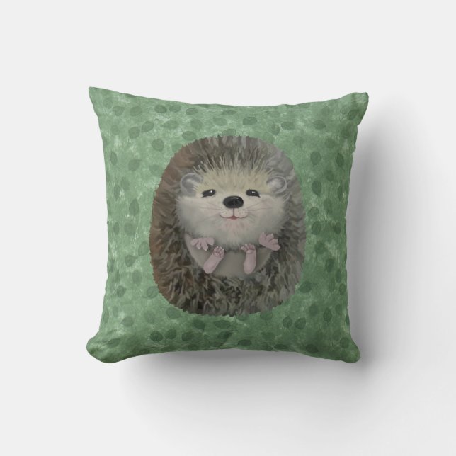 Cojín Decorativo Bebé Hedgehog Pillow (Anverso)