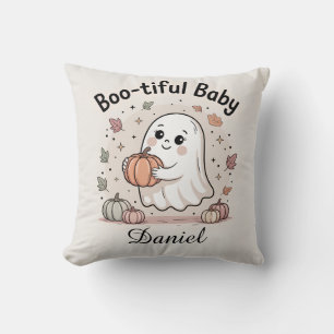 Cojín Decorativo Bebé lindo, fantasma Halloween