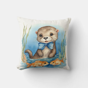 Cojín Decorativo Bebé Otter Boys