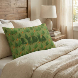 Cojín Decorativo Bebé Zorro del Bosque Personalizado