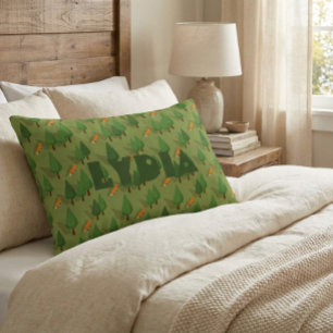 Cojín Decorativo Bebé Zorro del Bosque Personalizado