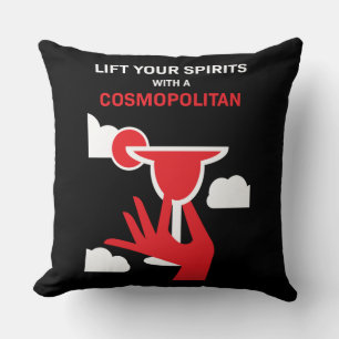 Cojín Decorativo Bebida de cóctel cosmopolita