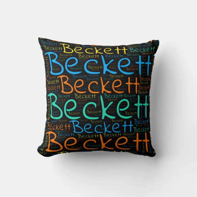 Cojín Decorativo Beckett (Anverso)