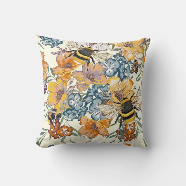 Cojín Decorativo Bee Harmony (Anverso)