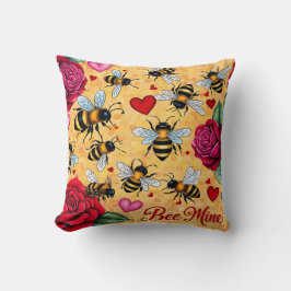 Cojín Decorativo Bee Mine Golden Honey Love