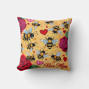 Cojín Decorativo Bee Mine Golden Honey Love