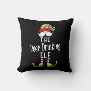 Cojín Decorativo Beer Beer Elf Group Navidades Cumpleaños