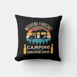 Cojín Decorativo Beer Camping With Beer Birthday