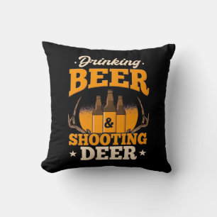 Cojín Decorativo Beer Y Cazar Cerveza