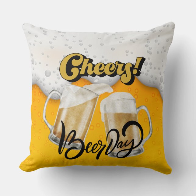 Cojín Decorativo Beerday (Anverso)