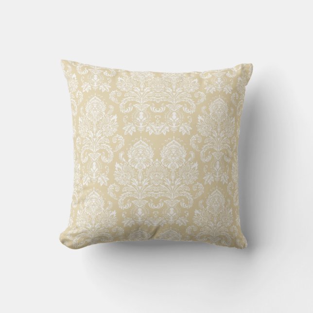 Cojín Decorativo Beeswax Victorian Damask (Anverso)
