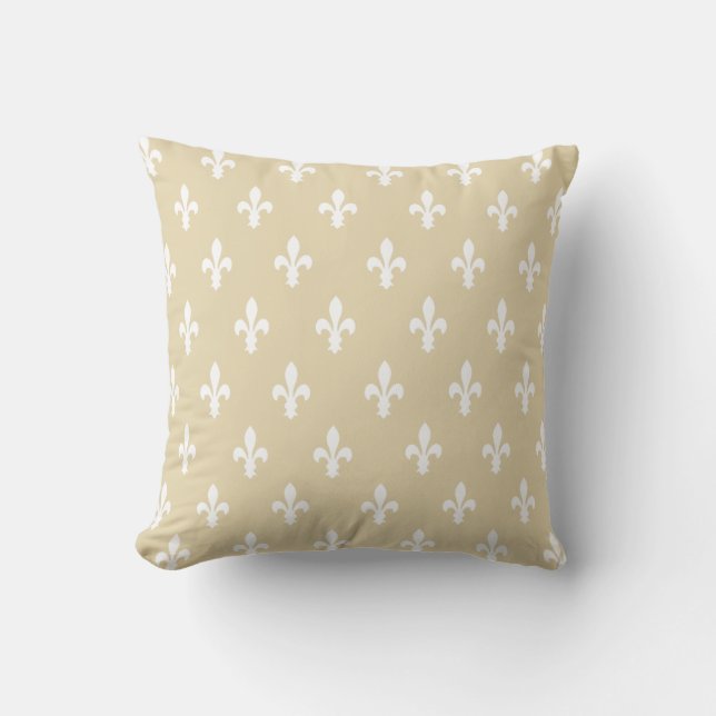 Cojín Decorativo Beeswax Victorian Fleur de Lys (Anverso)