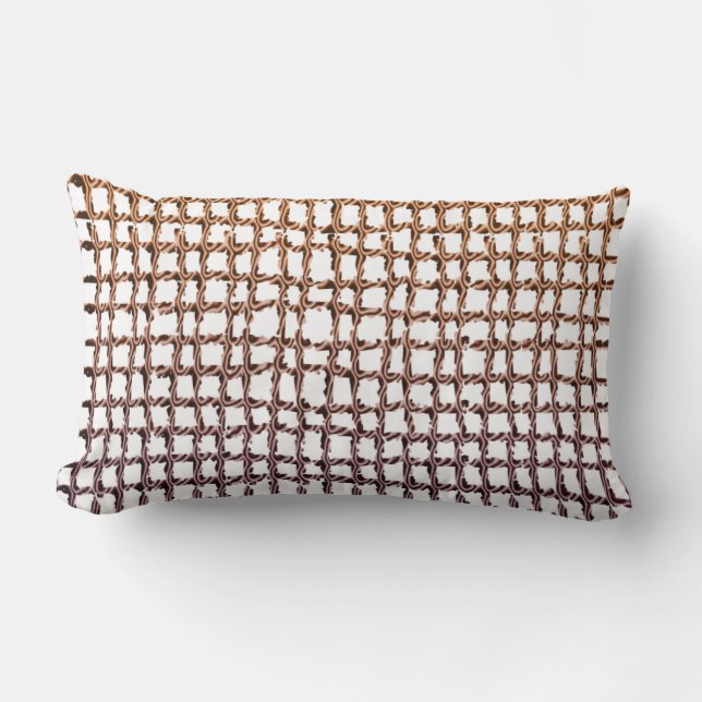 Cojín decorativo Beige Net (Anverso)