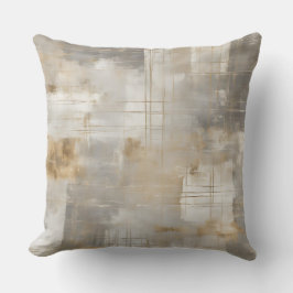 Cojín Decorativo Beige rosado neutro plaid