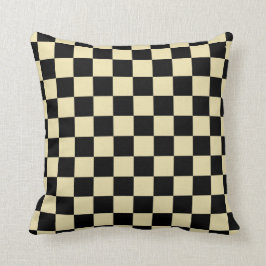 Cojín Decorativo Beige y negro controlados