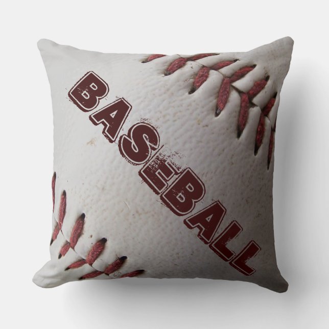 Cojín Decorativo Béisbol (Anverso)