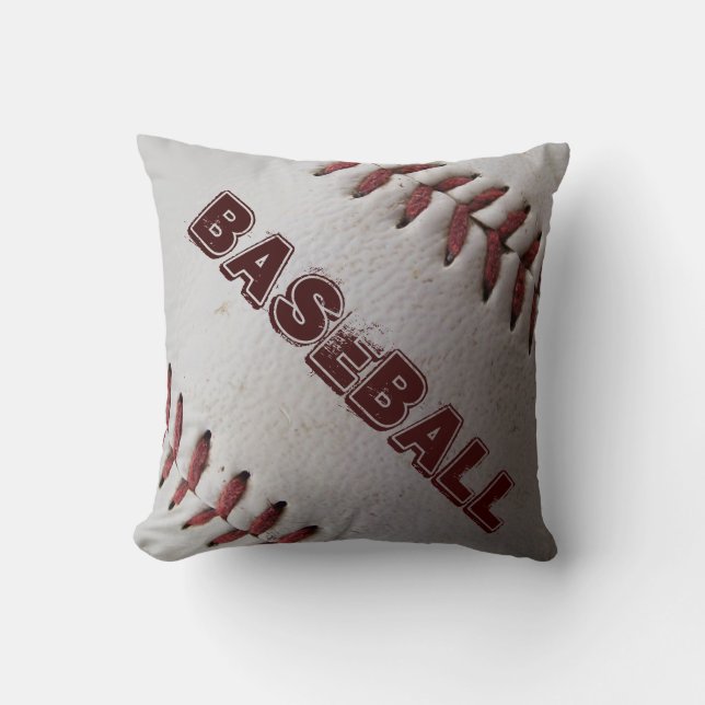 Cojín Decorativo Béisbol (Anverso)