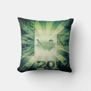 Cojín Decorativo Béisbol 2012 - Pillow vintage