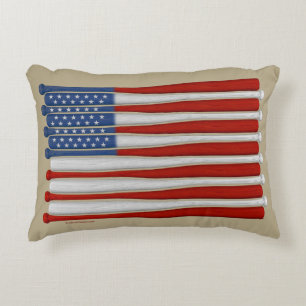 Cojín Decorativo Béisbol América (EE.UU.)