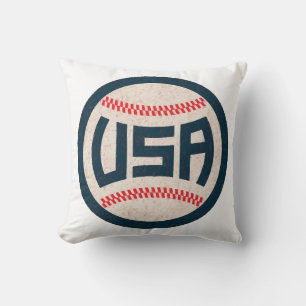 Cojín Decorativo Béisbol de EE. UU.