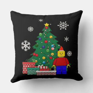 Cojín Decorativo Béisbol del árbol de Navidad