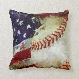 Cojín Decorativo Béisbol los E.E.U.U.
