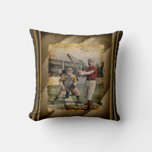 Cojín Decorativo Béisbol: Vintage