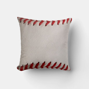 Cojín Decorativo Béisbol y Softbol Costura Roja