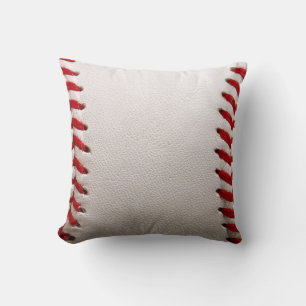 Cojín Decorativo Béisbol y Softbol Costura Roja