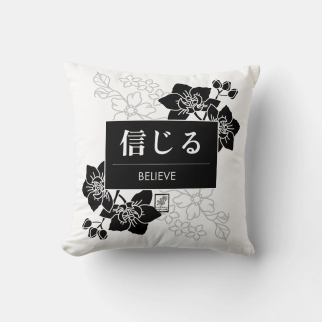 Cojín Decorativo Believe (Anverso)