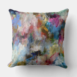Cojín Decorativo Bella Artes de la tormenta abstracta original