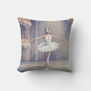 Cojín Decorativo Bella Ballerina Swan Lake Ballet Pillow