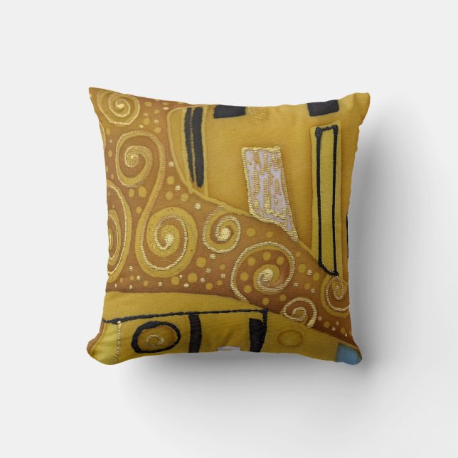 Cojín Decorativo Belleza batik: fondo tradicional (Anverso)