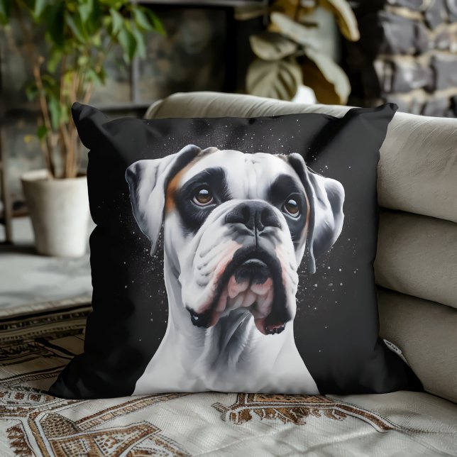 Cojín Decorativo Belleza Boxer: Encanto canino eterno (Subido por el creador)
