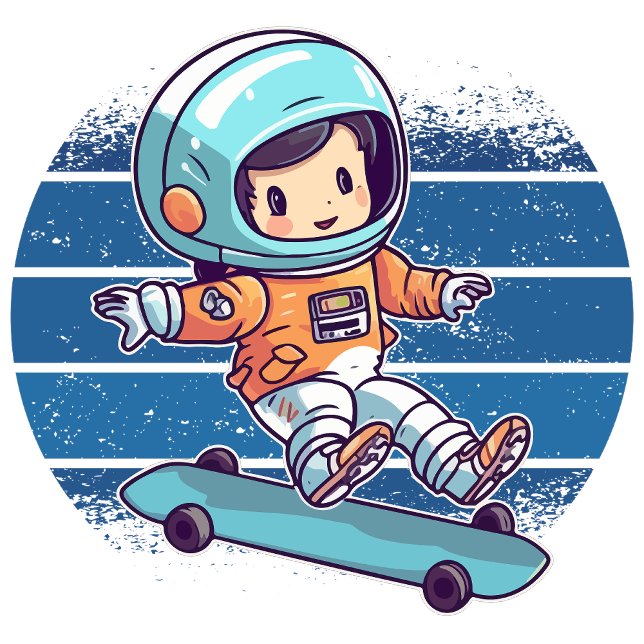 Cojín Decorativo Belleza cósmica (Bouncing through Space with Joyful Curiosity!)