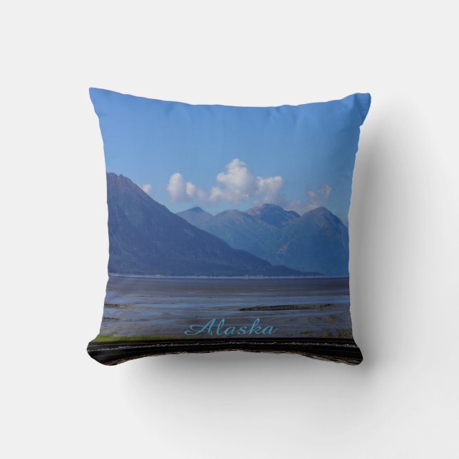Cojín Decorativo Belleza de Alaska (Anverso)