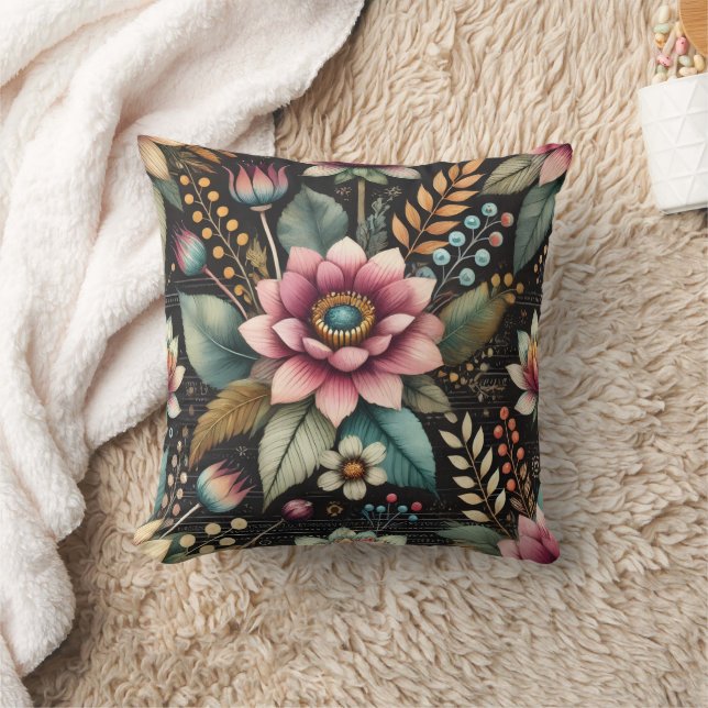 Cojín Decorativo Belleza Florecida (Manta)